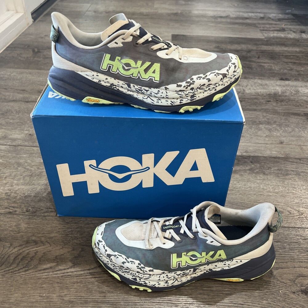 Hoka One One HOKA Speedgoat 6 Droplet Nautical Dusk Running Shoes Men’s Size 12